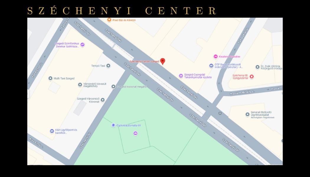 Szechenyi Center Lejlighedshotel Szeged Eksteriør billede